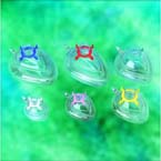 Product Image Face Mask, Sure Seal, Air Cushion, Infant, 15mm Connector, Color Coded Pink