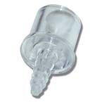 Product Image Hose Connector, Reusable, Barb, 15 mm ID, 22 mm OD, Transparent, Polycarbonate