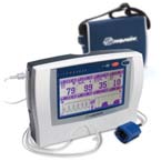 Product Image LifeSense Widescreen Capnograph/Pulse Oximeter, Sample Line, 8000AA-2 Sensor, 3 Cannulas, Case