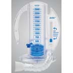 Product Image Volumetric Incentive Spirometer, AirLife, Flex Tubing, 1-way Valve, Mouthpiece, 2500mL