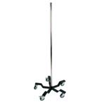 Product Image Equipment Pole, No Hooks, 5 Leg Base, 48in Pole