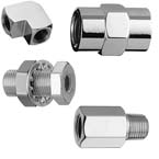 Product Image Pipe Thread Fitting, Female to Male Adapter, 1/8in NPT Female x 1/4in NPT Male