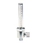 Product Image CO2 Flowmeter, Adult, 1/2-12 LPM, Standard Inlet 1/8in NPT Female, Chrome Plated Brass Body