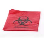 Product Image Equipment Cover, Red Contaminated, Biohazard Bag, 32in x 24in x 48in