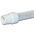Product Image Ventilator Tubing, Adult, Cuffed, Reusable, 22 mm ID, Transparent, Nonconductive, 6 in